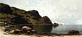 Alfred Thompson Bricher The Cliffs Grand Manan painting